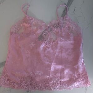 Vintage Oscar de la Renta Lace Camisole Top